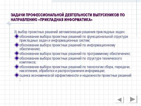 Презентация на тему "Прикладная информатика" по информатике