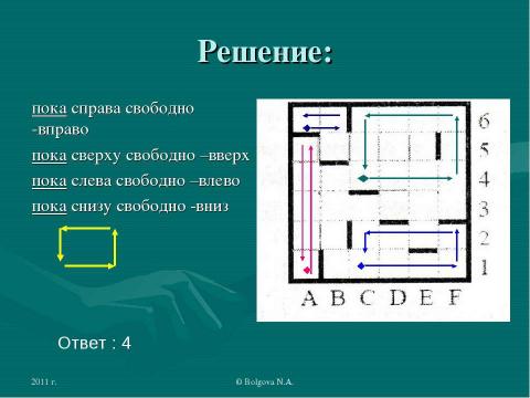 Презентация на тему "Исполнители в ЕГЭ" по информатике