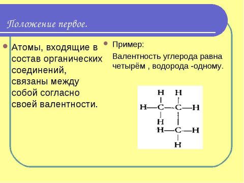 Презентация на тему "Теория строения органических соединений А,М, Бутлерова" по химии