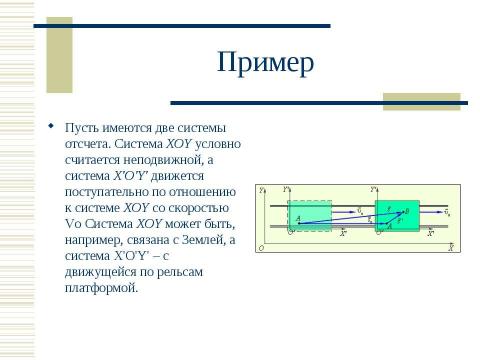 Презентация на тему "Кинематика. Относительность движения" по физике