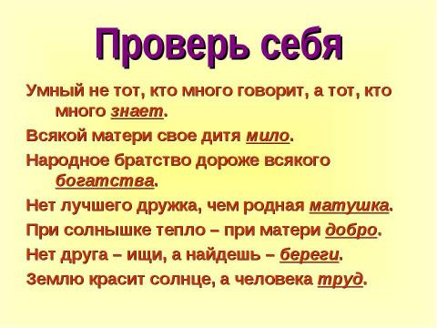 Презентация на тему "Пословица – это народная мудрость" по литературе