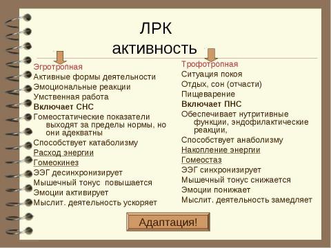 Презентация на тему "Патология вегетативной нервной системы" по медицине