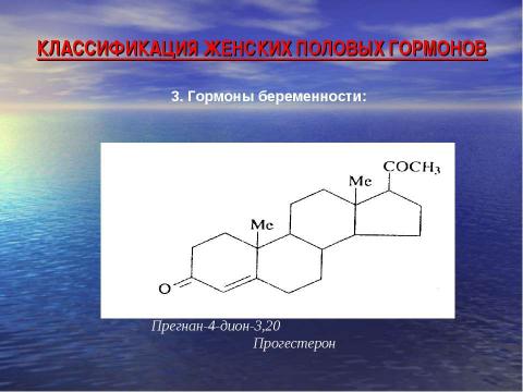 Презентация на тему "Общая характеристика оральных гормональных контрацептивов" по медицине