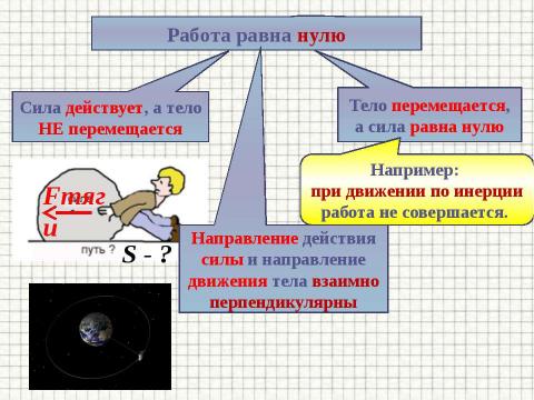 Презентация на тему "Механическая работа и мощность. Подготовка к ГИА" по физике