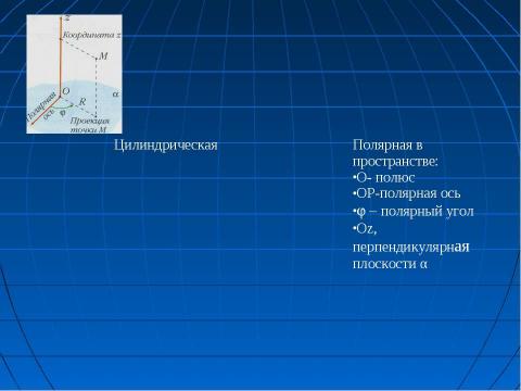 Презентация на тему "Мир систем координат" по геометрии