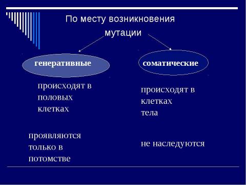 Презентация на тему "Мутация- источник формирования биологического разнообразия" по биологии