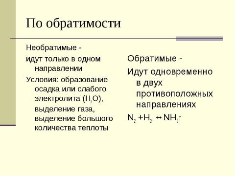 Презентация на тему "Химические реакции" по химии