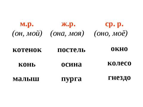 Презентация на тему "Род имен существительных ( урок с использованием интерактивных технологий )" по русскому языку