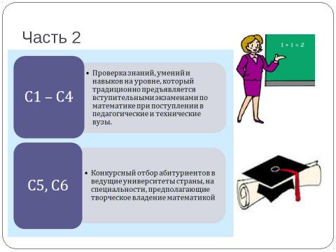Презентация на тему "Методическое письмо Об использовании результатов ЕГЭ 2009 года в преподавании математики в ОУ среднего (полного) общего образования" по педагогике